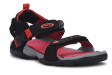 SPARX mens SS 502 | Latest, Daily Use, Stylish Floaters | Red Sport Sandal - 7 UK (SS 502)
