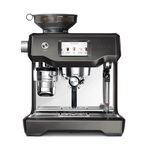 Breville the Oracle Touch Automatic Espresso Machine with Grinder & Milk Frother, Espresso Maker with Touchscreen, Cappuccino & Latte Machine for Home, BES990BST, Black Stainless Steel