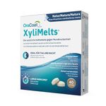 OraCoat XyliMelts - 40 Adhesive Discs Against Dry Mouth and Tooth Decay - Neutral Flavour