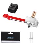 Creality Original Sprite Extruder Pro Heating Block Kit, High Temperature 300℃ Titanium Heatbreak Plated Copper Nozzle, Compatible with Ender-3S1/Ender-3S1 Pro/Plus, CR-10 Smart Pro 3D Printer