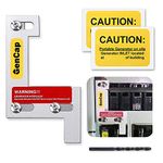 GenCap Generator Interlock Kit Compatible with ITE, Gould, Murray, Siemens, Thomas and Betts, 150 and 200 AMP Panels, for Safe Usage of Portable Power During Outage