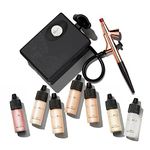 Luminess Air Basic Airbrush System with Cosmetic Starter Kit, Medium, 1.75 Ounce