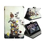 Seluxion Universal Cover Case with Stand with ZA08 Design For Logicom TAB750 7 Inch Tablet