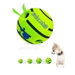 Yiateoit 2.75" Toy Balls for Dogs Giggle Ball for Dogs Indestructible Dog Balls Interactive Dog Toys Dog Ball Toy for Relieve Anxiety Boredom