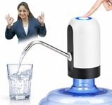PANCA Automatic Wireless Water Can Dispenser Pump for 20 Litre Bottle | Electric Water Pump for 20L Jar with USB Charging, Low Noise & High Efficiency | Portable Water Dispenser for Home & Office