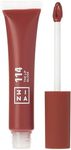 3INA MAKEUP - Vegan - Cruelty Free - The Lip Gloss 114 - Light Brown Lip Gloss - Mirror-effect - Glossy Look - Creamy Texture - Highly Pigmented - Lip Gloss with wand