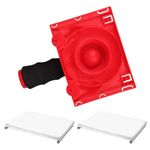 Paint Edger Trimmer + 2pcs Replacement Pads, Edge Painting Tool with Rotatable Handle Paint Pad Applicator for Wall and Ceilings Corner Edges Trim Painting Tool