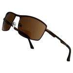 BFOCO Bifocal Sunglasses for Women Men Reading Sunglasses with Spring Hinge Outdoor Reader (Brown,2.50)