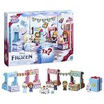 Hasbro Disney's Frozen 2 Twirlabouts Surprise Celebration Playset, 5 Dolls, 4 Convertible Sleds, 12 Accessories, Toy for Kids 3 and Up, F1844