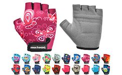 Kid Cycling Gloves With Short Half Fingers Fastened Children Kid Child Bike Safety Accessories Hand Protect