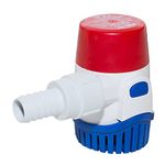 Rule 25 DA-24 Marine Bilge Pump, Non-Automatic, 500 GPH, 24 Volt