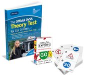 Theory Test Experts Intensive Kit - Theory Test Book 2024 UK DVLA + 128 Theory Test Flash Cards 2024 UK - Driving Instructor Approved - Driving Test Gifts For Teenage Boys & Girls 16-18 Years