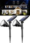 ROSHWEY Solar Spot Lights Outdoor, 