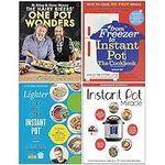 The Hairy Bikers' One Pot Wonders [Hardcover], From Freezer to Instant Pot The Cookbook, The Lighter Step-By-Step Instant Pot Cookbook, The Instant Pot Cookbook 4 Books Collection Set