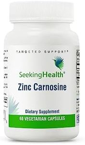 Zinc Carnosine | 16mg Zinc L-Carnosine | Gastrointestinal Lining Support | Support Digestive Health | 60 Servings | Seeking Health