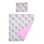 Baby Comfort 2 Piece Duvet Cover & Pillowcase 80x70 cm Set for Crib, Cradle or Pram (It's a Girl)