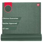 Manduka PRO Lite Yoga Mat - Lightweight For Women and Men, Non Slip, Cushion for Joint Support and Stability, 4.7mm Thick, 71 Inch (180cm), Black Sage Green
