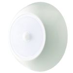 Mr. Beams Ultra Bright Wireless Battery Powered Motion Sensing Indoor/Outdoor LED Ceiling Light, Plastic, White, 300 lm