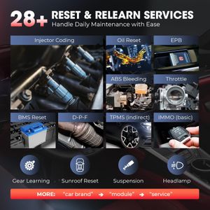 Autel MaxiCOM MK808S OBD2 Diagnostic Scanner – Automotive Code Reader