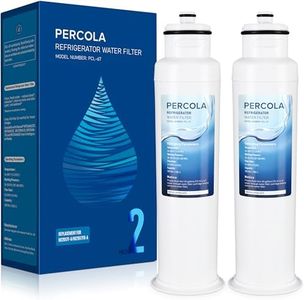 HX2017FR-A/HX2017F-A Water Filter, Compatible with Hisense® HRF266N6CSE1, HRF266N6CSE, HRF209N6CSE, HRF254N6TSE, HRF254N6DSE Twist-In Refrigerator Models (2 Pack)