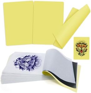 TATELF 3 pezzi Pelle Sintetica per Tatuaggi 3mm con 20 Fogli Carta per trasferimento di tatuaggi Doppia Faccia Pelle Finta Tatuaggi Pratica 20 x 30 x 0,3 cm Pelle Tattoo Skin