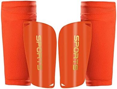 AIMISICAR Kids Youth Soccer Shin Guards, Shin Pads and Shin Guard Sleeves for 3-15 Years Old Boys and Girls for Football Games, EVA Cushion Protection Reduce Shocks and Injuries