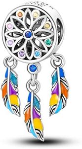 Hapour 925 Plata Esterlina Encantos Ajuste para Pulseras Colgante Bead, Pulsera y Collar de Joyería Bead Regalos para Mujeres Chica