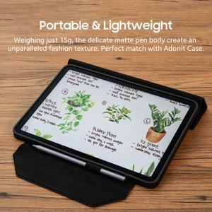 Adonit Neo Duo Stylus – Graphite Black, Universal Touchscreen Pen