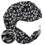 Zenoff Products Nursing Pillow Slipcover, Flowing Fans, Black, White [Only Pillow Slipcover]