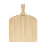 Eppicotispai 2048 Birchwood Pizza Peel, 16 by 12-Inch,Silver/Brown