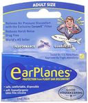 Ear Plugs - Airplane Travel Ear Protection And Pain Reliever (3-Pair - Adult)