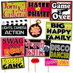 SYGA Set of 12 Funny Wedding Party Photo Booth Props Craft Item