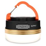 flintronic Camping Lantern, Camping Light USB Rechargeable Glare LED Tent Light with Magnetic Base, Waterproof Portable Outdoor Tent Light, 3 Modes with SOS for Hiking Fishing Emergency Home