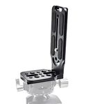 Quick Release L Bracket QR Plate Vertical Shooting Arca Swiss Compatible for Tripod Head Ballhead DSLR Camera with 1/4 Inch Screw