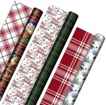 Hallmark Reversible Christmas Wrapp