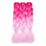 Ombre Braiding Hair (Pink/Light Pin