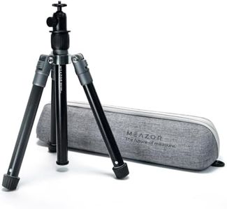 HOZO M-Cube Professional Tripod Kit: Including EVA Case,11-40" Aluminum Adjustable Low Gravity Tripod Stand with 360° Rotating Ball Head, 5 Sessions Quick Release Design, Max Load 5kg/11lbs