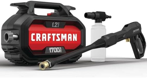 CRAFTSMAN Electric Pressure Washer, Cold Water, 1700-PSI, 1.2-GPM, Corded (CMEPW1700)