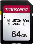 Transcend Digital Camera Memory Card, Compatible with Canon PowerShot ELPH 135 Digital Camera Memory Card 64GB Secure Digital Class 10 Extreme Capacity (SDXC) Memory Card