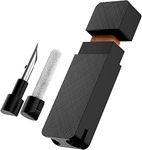 PZOZ Airpod Cleaning Kit iPhone Cleaning Kit 3 in 1 Airpod Cleaner Phone Cleaning Kit compatible with Earpod/Earphone/Earbud/iPhone/Computer Portable Pen Brush (Black)