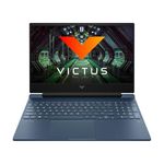 HP Victus Gaming Laptop, AMD Ryzen 5 5600H, AMD 4GB Radeon RX 6500M Graphics, 15.6-inch (39.6 cm), FHD, IPS, 8GB DDR4, 512GB SSD, Backlit KB, B&O (Win 11, Blue, 2.29 kg), fb0184AX