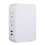 GE Pro 5-Outlet Extender with 2 USB