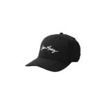 URBAN MONKEY Men and Women Unisex Polyester Everyday Active // Black Black Baseball Caps