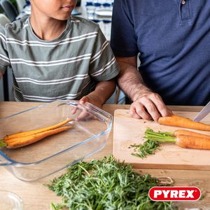 Pyrex 3-Piece Glass Oven Plate Set – Durable Bakeware