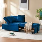 Convertible Sofa Bed 4-in-1 Velvet 