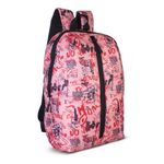 LAXIS Small Bag Mini Bag For Men And Women Bag Pack Mini Backpack For Women Small Backpack Small Bags For Girls And Boys Small Bags For Men Small Bag For Kids Small Bag For Women (15 Ltr, Pink)