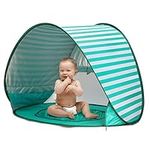 Pop up Baby Beach Tent, Outdoor Automatic UV Protection Beach Tent with Mini Pool, Baby Portable Shade Sun Shelter Canopy Tent for Family Garden Camping Picnic (green)