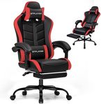 GTPLAYER Gaming Chair with Footrest