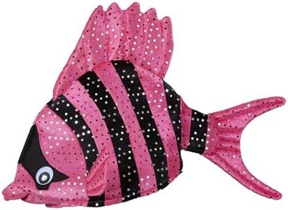 WIDMANN MILANO PARTY FASHION - Chapeau poisson tropical, chapeau en peluche avec paillettes, déguisement d'animal, carnaval