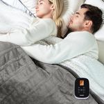 WOOMER Heated Blanket, Full Size 77